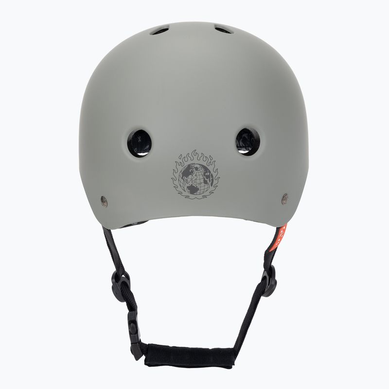 Globe Goodstock Certified matte gunmetal/bandana helmet 4