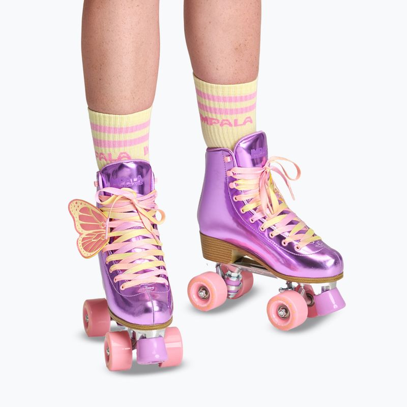 Women's roller skates IMPALA Quad Skate lavender flutter 6
