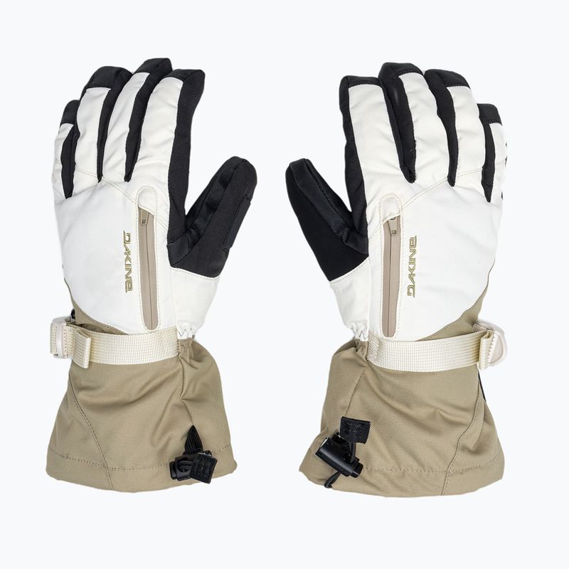 Women's Dakine Sequoia Gore-Tex snowboard gloves beige D10003173 3