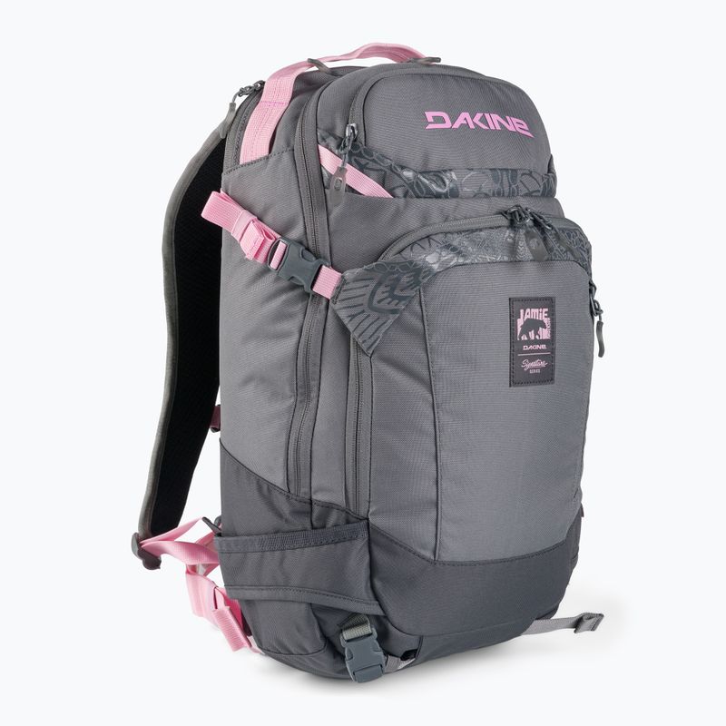 Dakine Team Heli Pro 20 women's snowboard backpack grey D10003829 2