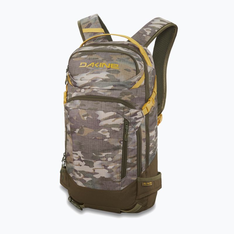 Dakine Heli Pro 20 l vintage camo snowboard backpack