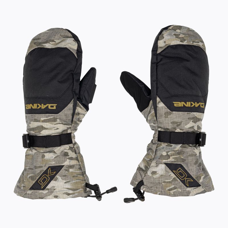 Dakine Scout Mitt vintage camo snowboard glove 3