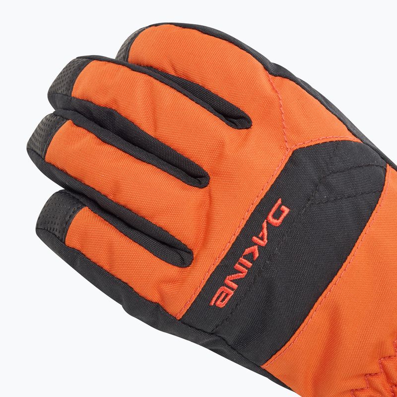 Dakine Yukon pureed pumpkin children's snowboard gloves 4