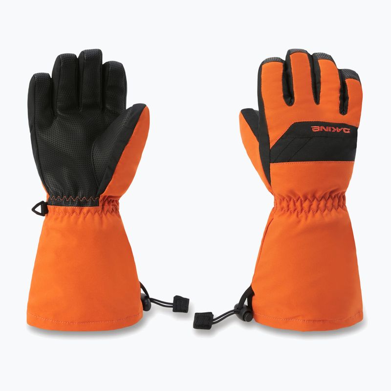 Dakine Yukon pureed pumpkin children's snowboard gloves 6