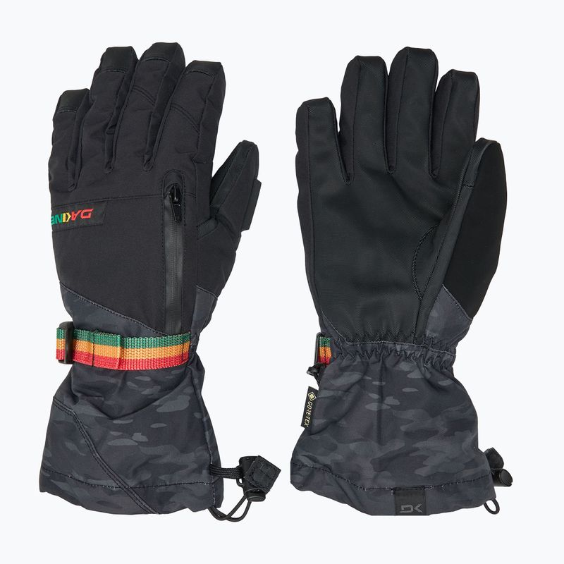Men's Dakine Titan Gore-Tex snowboard gloves black vintage camo