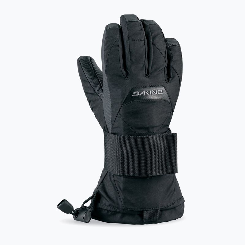 Children's snowboard gloves Dakine Wristguard black 2
