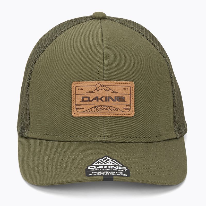 Dakine Peak To Peak Trucker utility green baseball cap 2