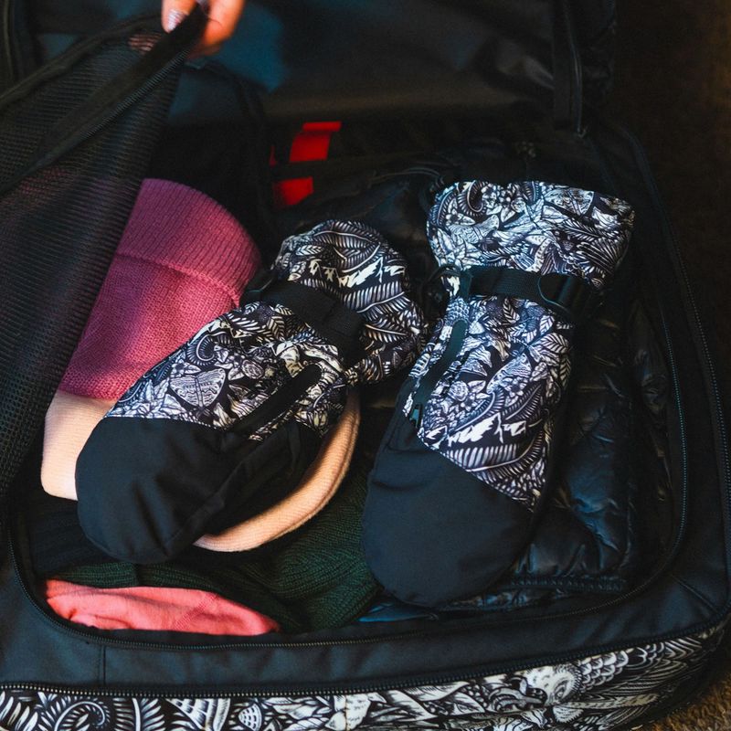 Men's snowboard gloves Dakine Sequoia Gore-Tex Mitt kingdom black 4