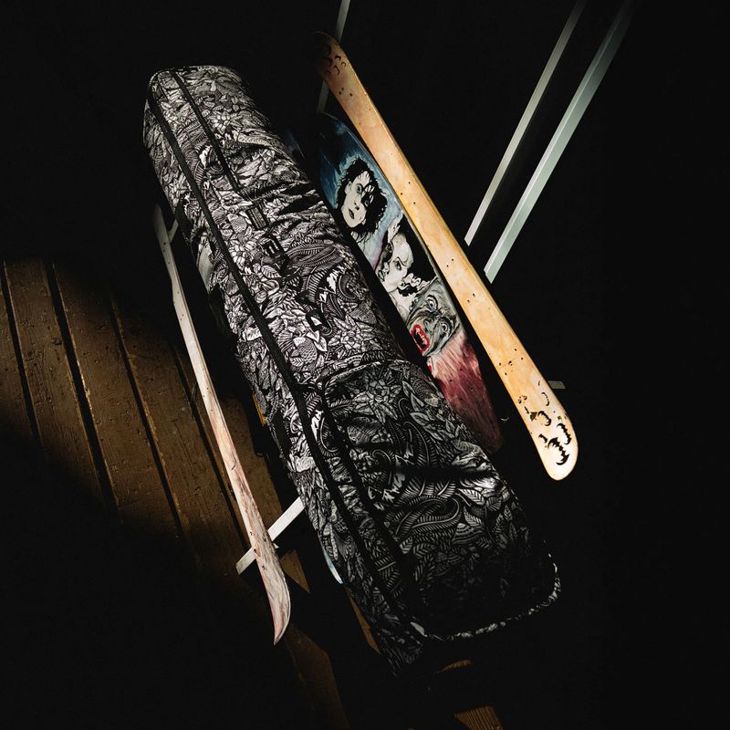 Ski cover Dakine Fall Line Ski Roller Bag kingdom black 3