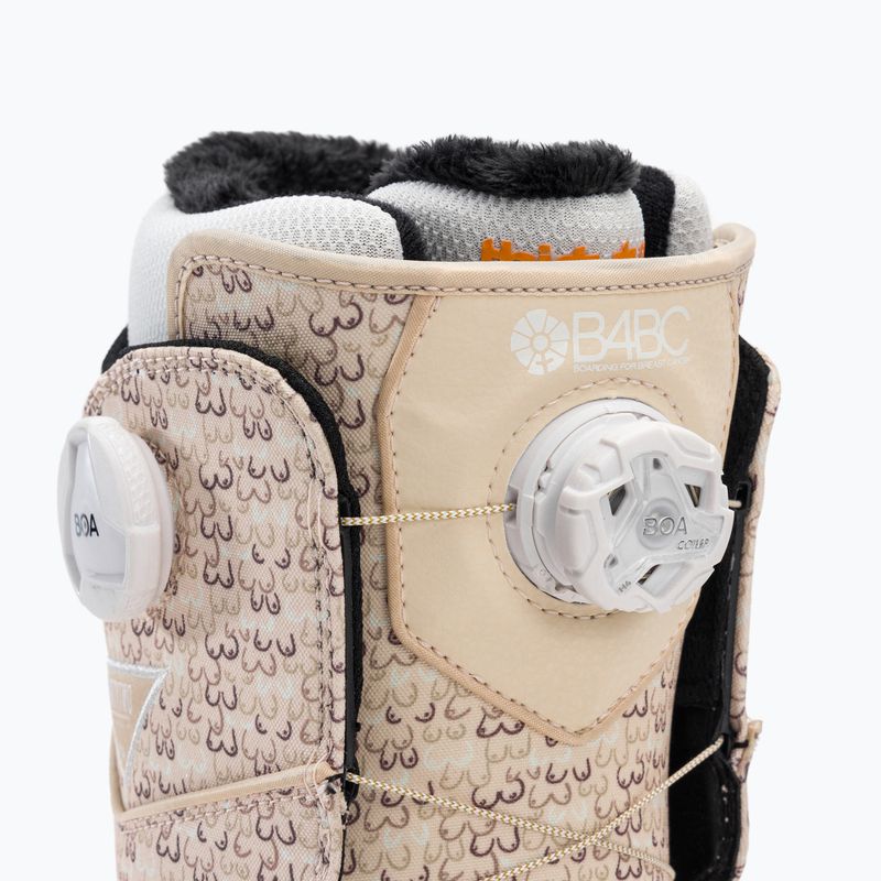 Women's snowboard boots ThirtyTwo Lashed Double Boa W'S B4Bc '22 beige 8207000033 6