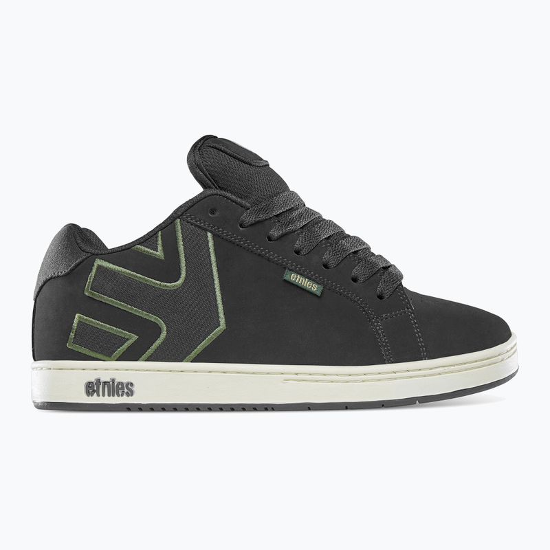 Etnies men's Fader black/green shoes 9