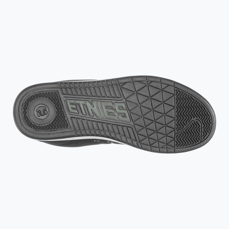 Etnies men's Fader black/green shoes 11
