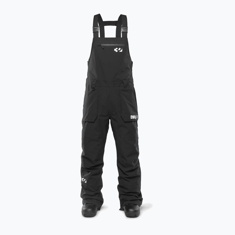 Women's snowboard trousers ThirtyTwo Basement Bib black