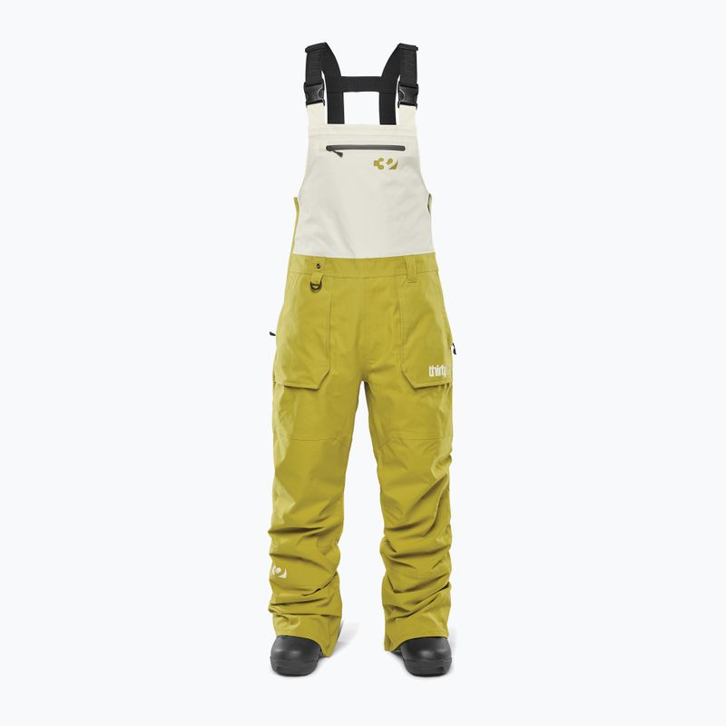 Women's snowboard trousers ThirtyTwo Basement Bib tan