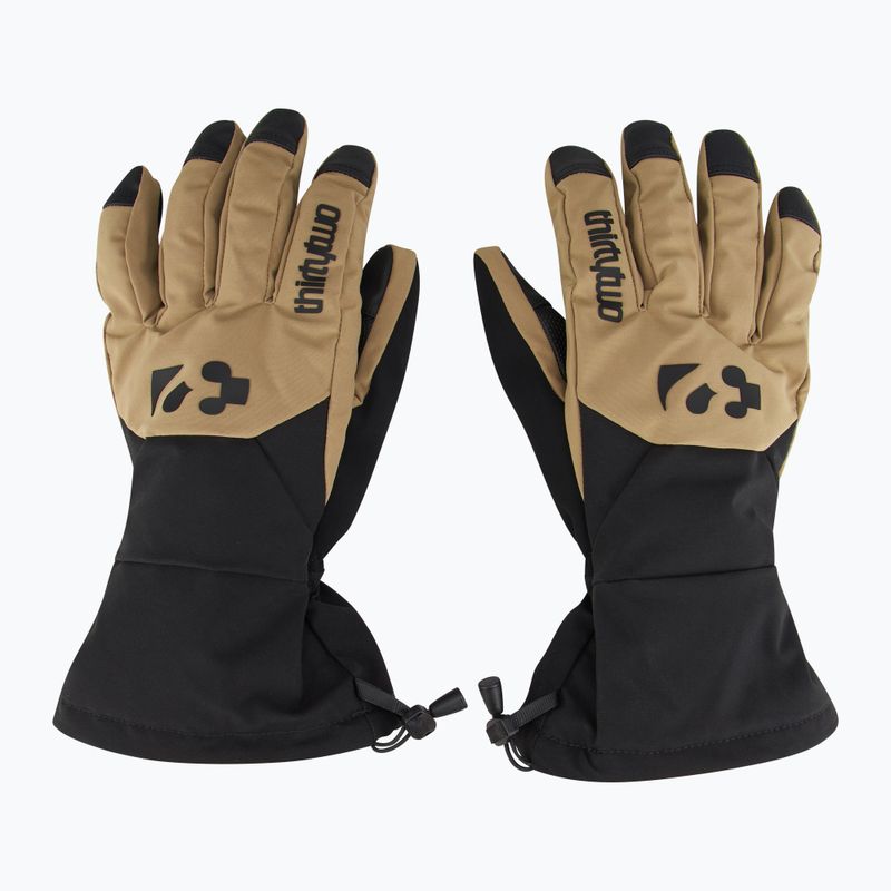 Men's ThirtyTwo Lashed Snowboard Glove khaki 2