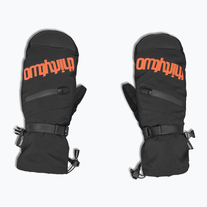 Children's snowboard gloves ThirtyTwo Youth Corp Mitt black/black