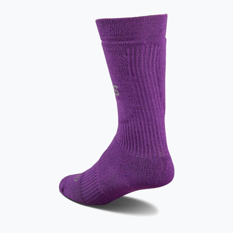 Women's snowboard socks ThirtyTwo Jones Merino deep purple 2