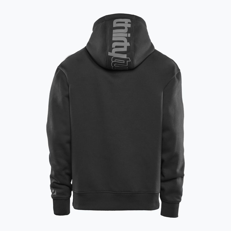 Men's ThirtyTwo Double Tech Hoodie black/charcoal 2