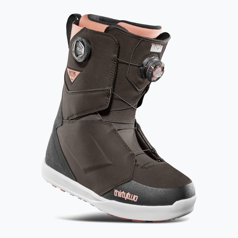 Men's snowboard boots ThirtyTwo Lashed Double Boa Bradshaw '24 brown 6