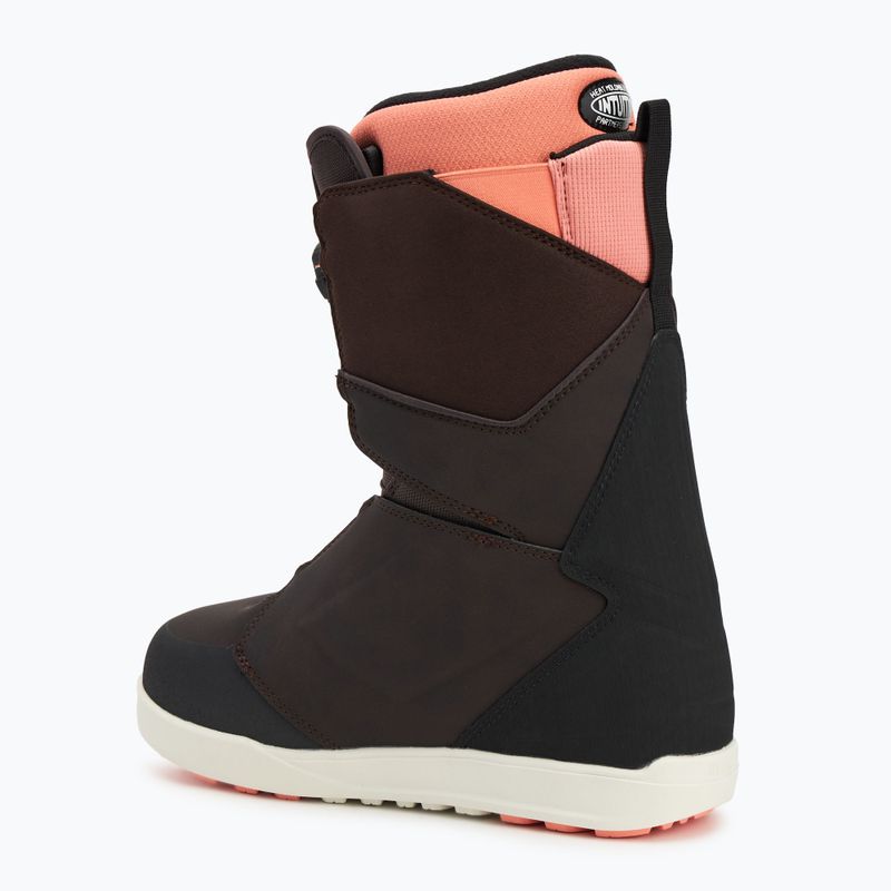 Men's snowboard boots ThirtyTwo Lashed Double Boa Bradshaw '24 brown 2