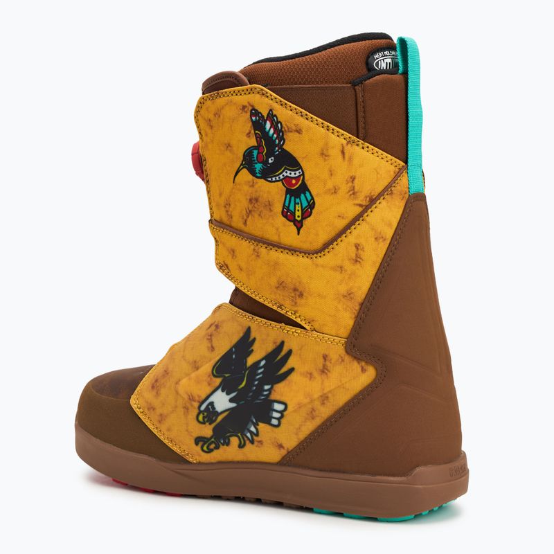 Men's snowboard boots ThirtyTwo Lashed Double Boa Fava '24 tobacco 2