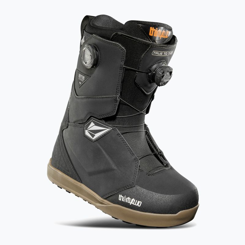 Men's snowboard boots ThirtyTwo Lashed Double Boa X Volcom '24 black/gum 6