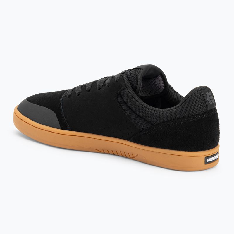 Etnies Barge LS black raw men's shoes 3