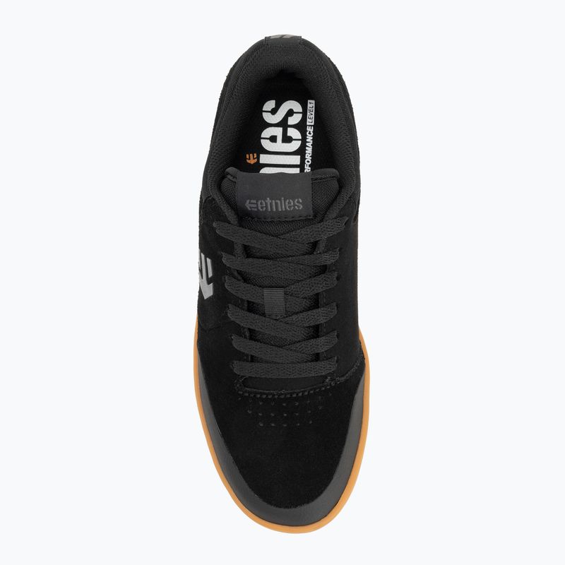 Etnies Barge LS black raw men's shoes 5