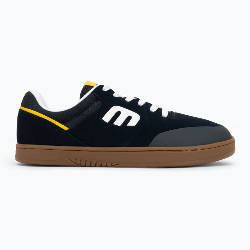 Etnies Marana Michelin men's shoes navy/gum/yellow 2