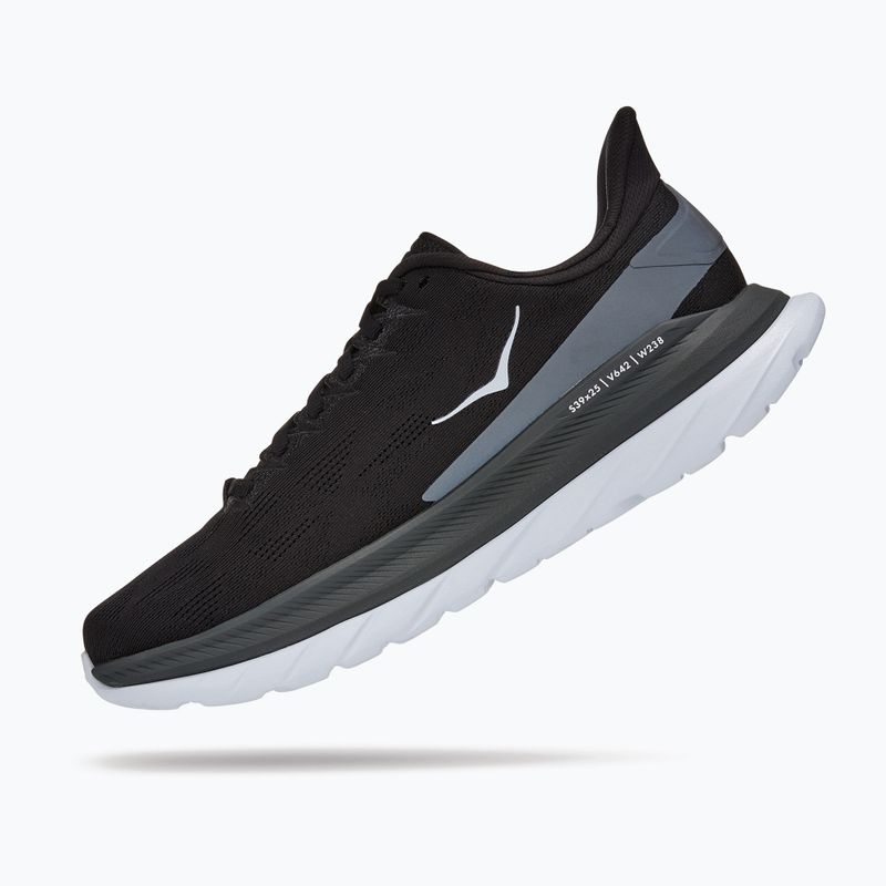 HOKA Mach 4 men's running shoes black 1113528-BDSD 12