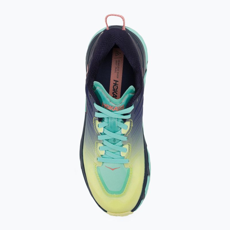 Women's running shoes HOKA Mafate Speed 3 black iris/cascade 6