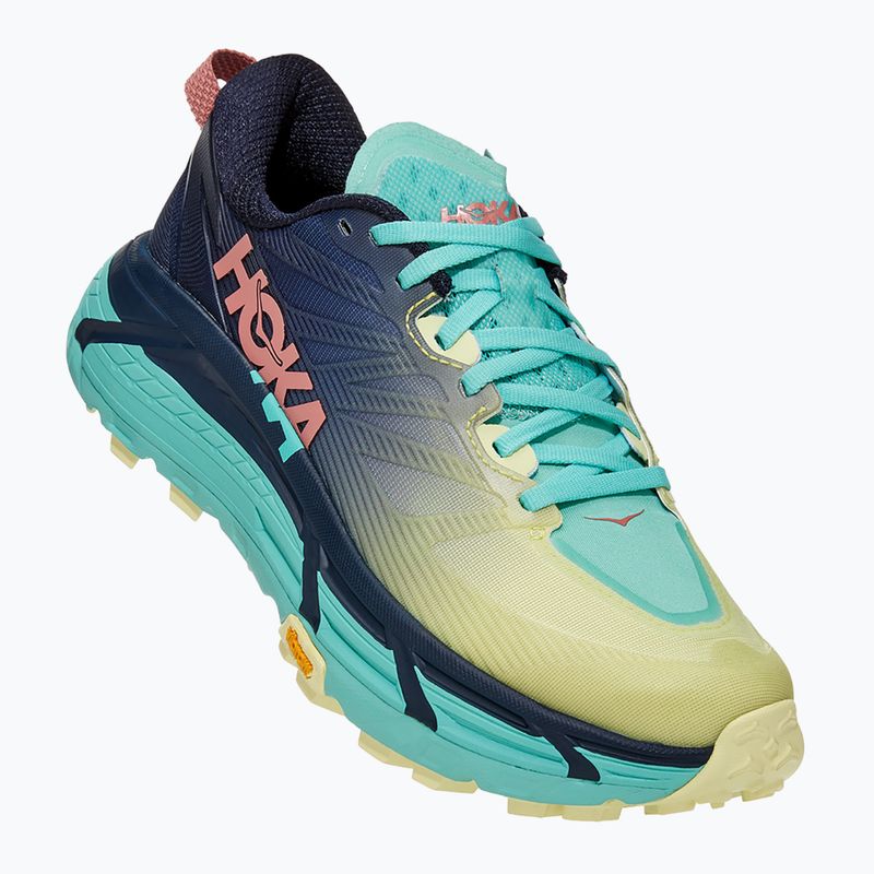 Women's running shoes HOKA Mafate Speed 3 black iris/cascade 8