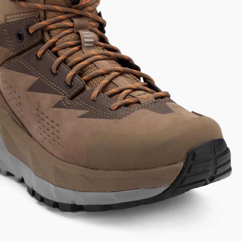 Men's trekking boots HOKA Kaha GTX otter/persimmon/orange 7