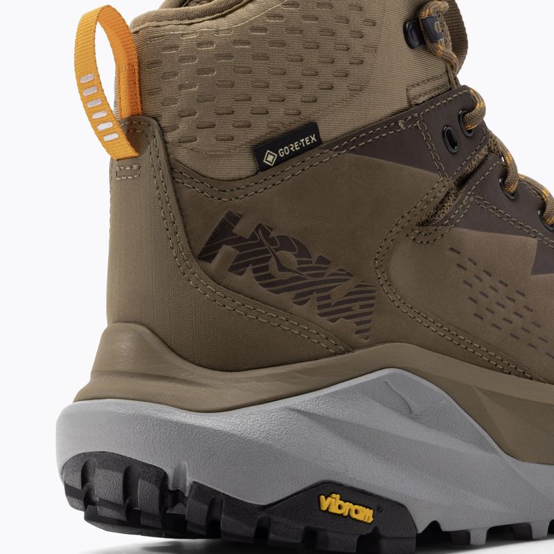 Men's trekking boots HOKA Kaha GTX brown 1112030 7