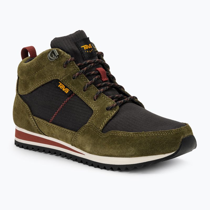 Men's Teva Highside Mid dark olive/black shoes