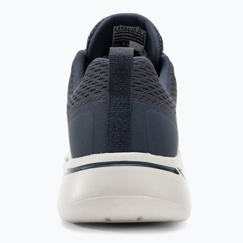 Men's SKECHERS Go Walk Arch Fit Idyllic navy/white/gold shoes 7