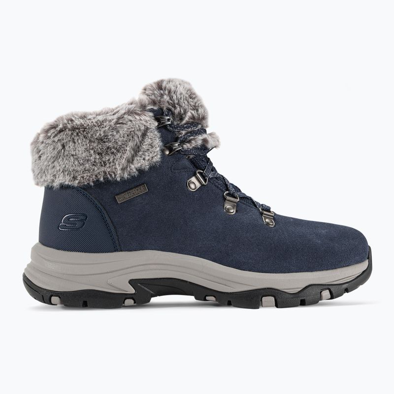 Women's trekking boots SKECHERS Trego Falls Finest navy 2