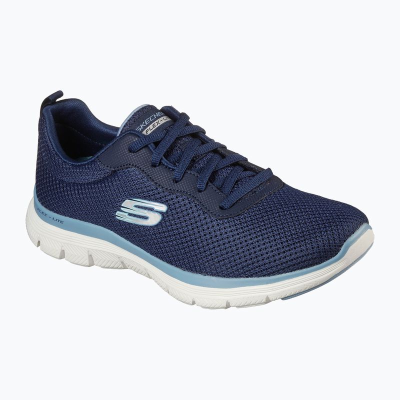 SKECHERS women's shoes Flex Appeal 4.0 Brilliant View n/blue 8