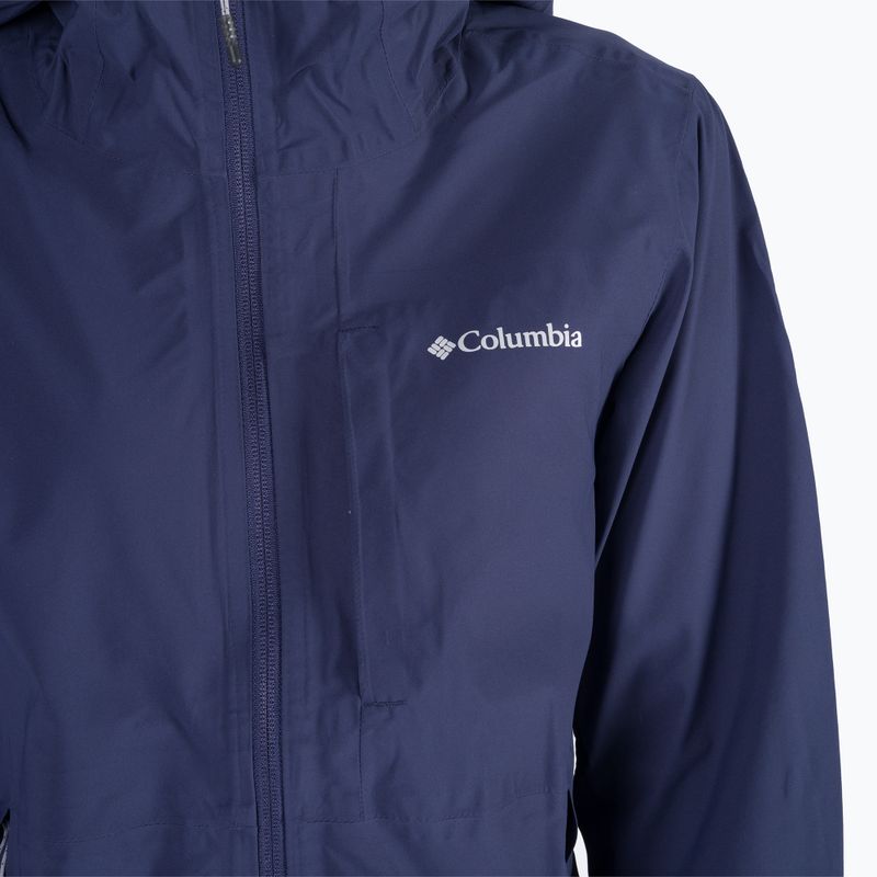 Columbia women's Omni-Tech Ampli-Dry 466 membrane rain jacket navy blue 1938973 4