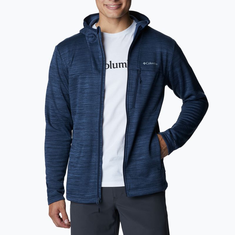 Columbia Maxtrail II men's fleece sweatshirt navy blue 1990651 5