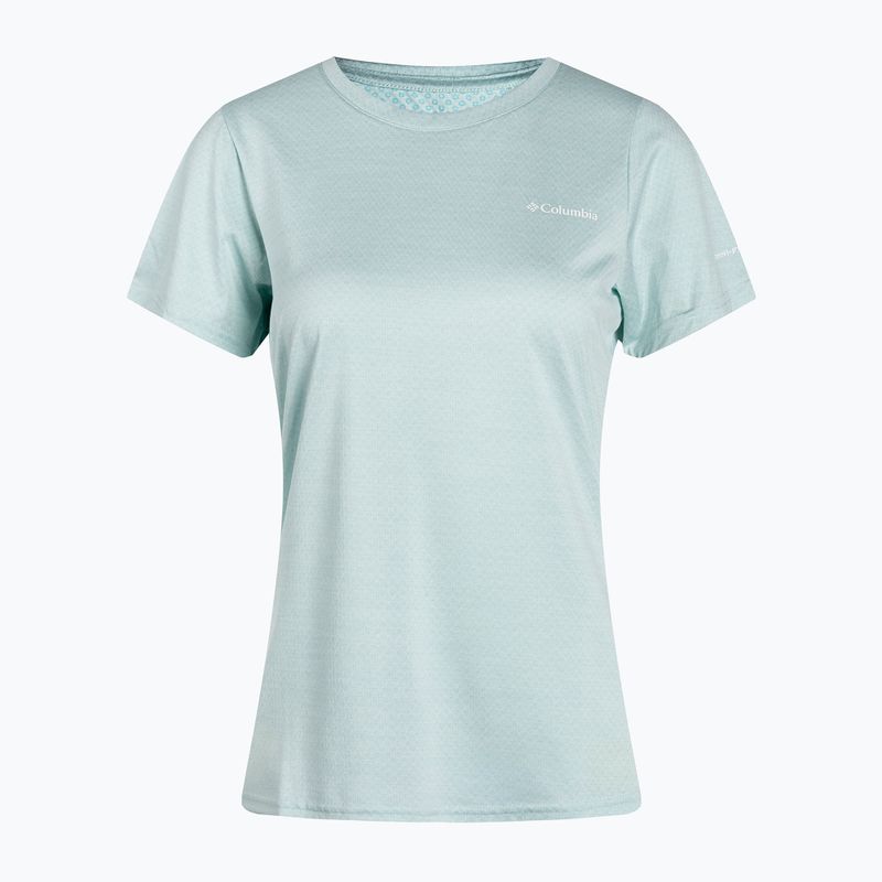Columbia Alpine Chill Zero women's trekking shirt blue 1991694 7