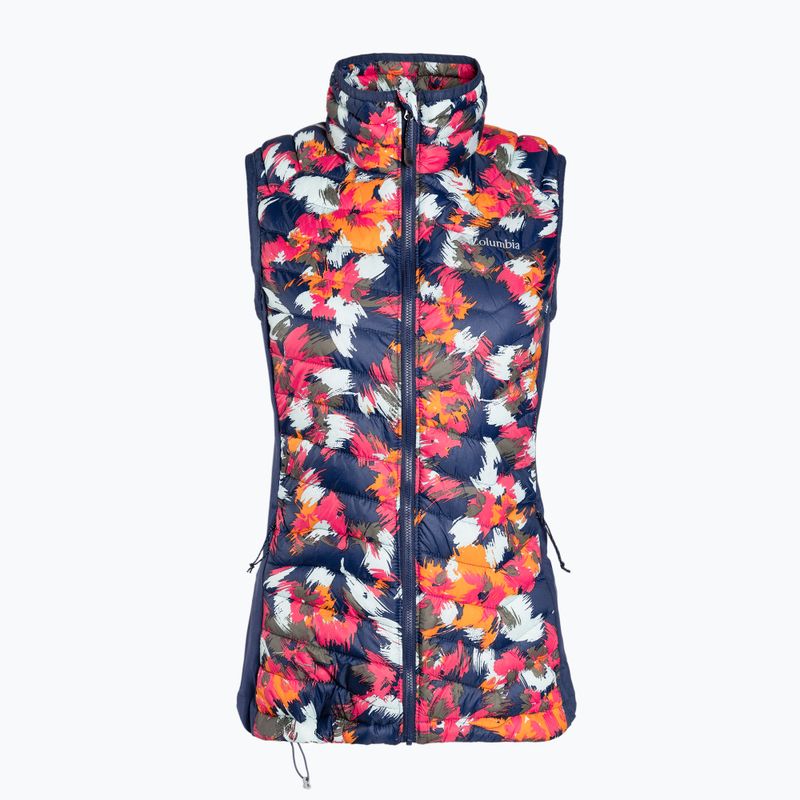 Columbia Powder Pass women's hiking sleeveless navy blue 1832222469 7