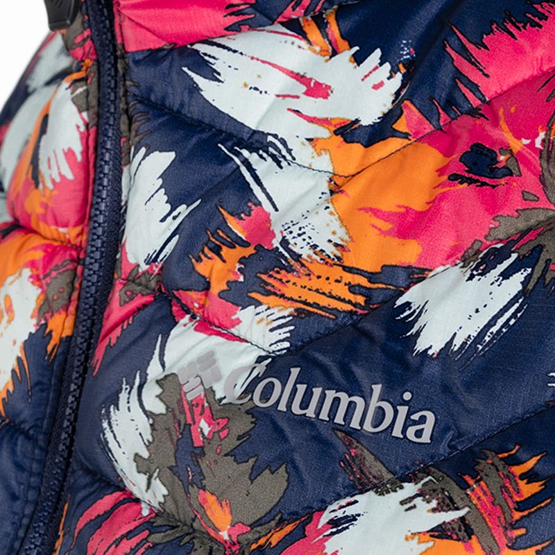 Columbia Powder Pass women's hiking sleeveless navy blue 1832222469 9