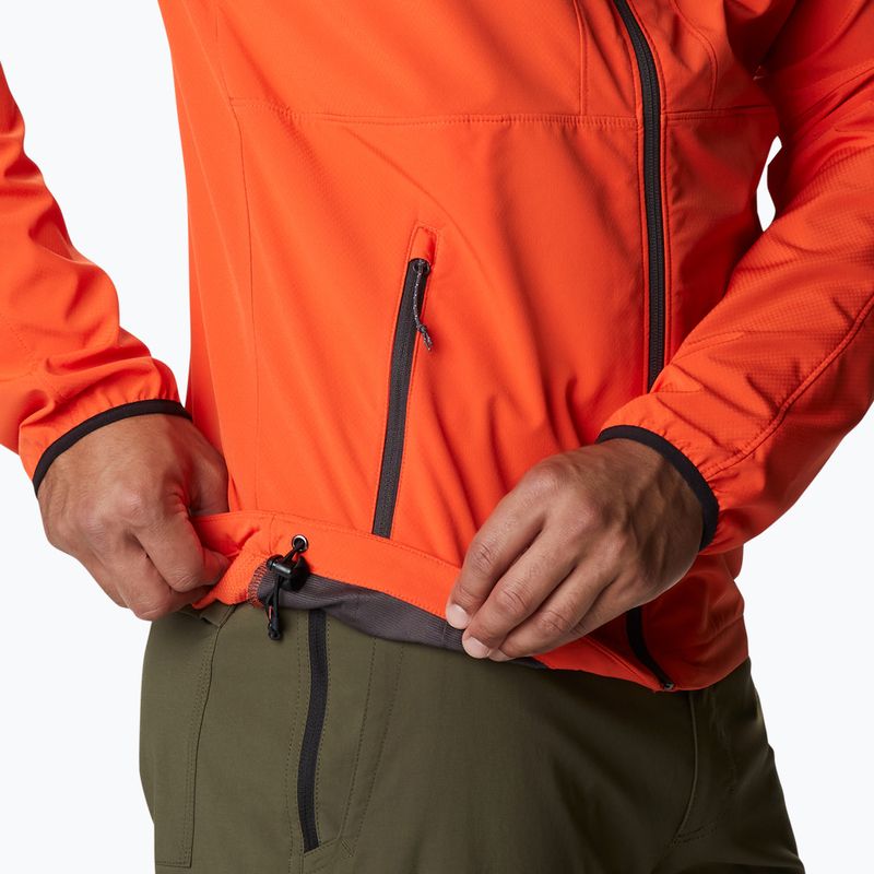 Columbia Tall Heights 813 orange men's softshell jacket 1975591 5