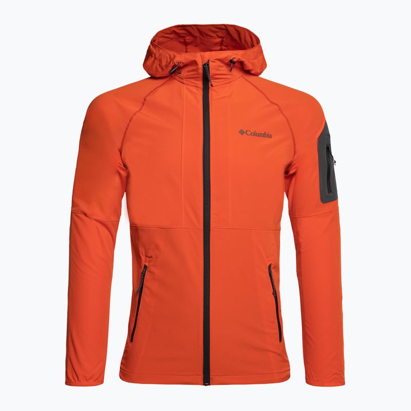 Columbia Tall Heights 813 orange men's softshell jacket 1975591 7