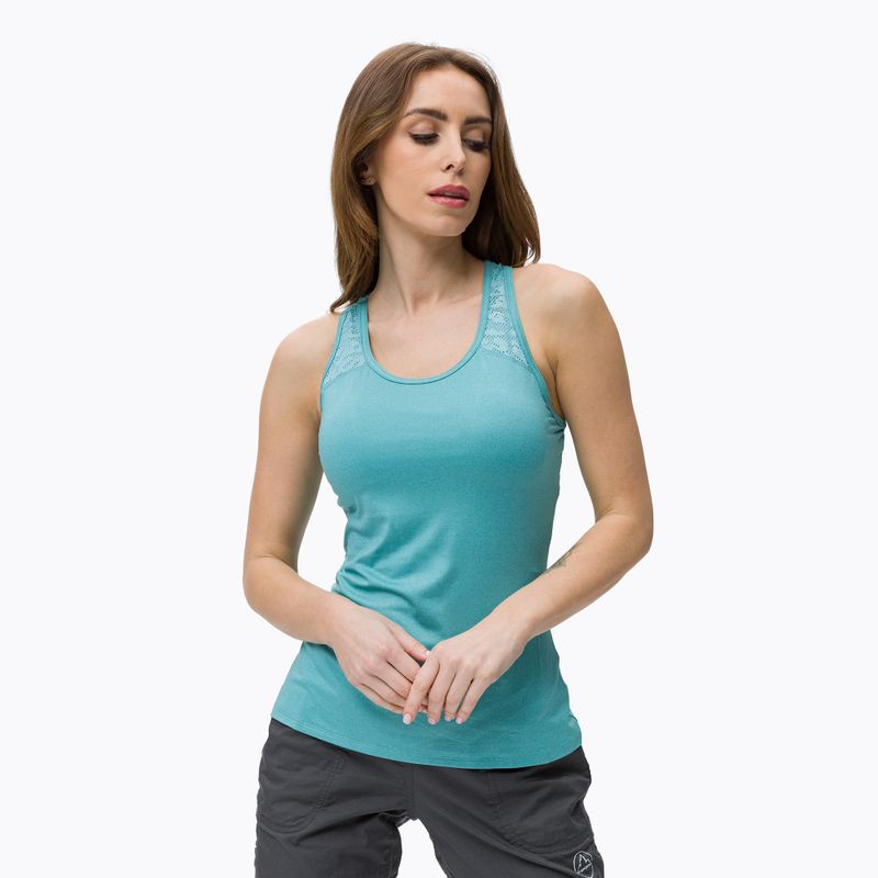 Columbia Peak To Point II 363 blue women's trekking shirt 1885452