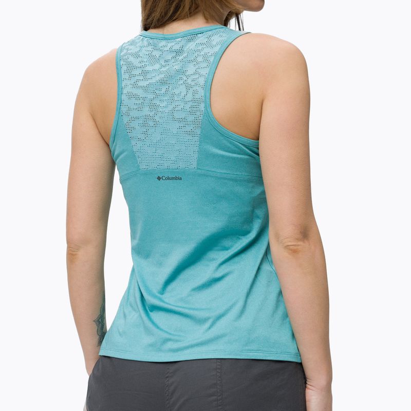 Columbia Peak To Point II 363 blue women's trekking shirt 1885452 3
