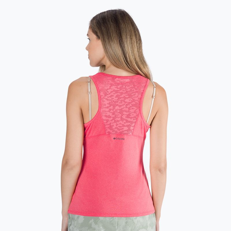 Columbia Peak To Point II women's trekking shirt pink 1885452 3