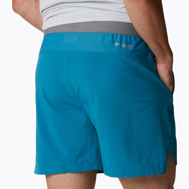 Columbia Titan Pass LW 400 men's trekking shorts blue 1991511 5
