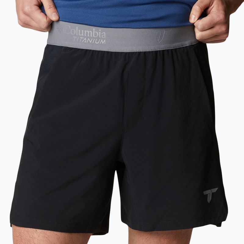 Columbia Titan Pass LW 010 black 1991511 men's trekking shorts 4